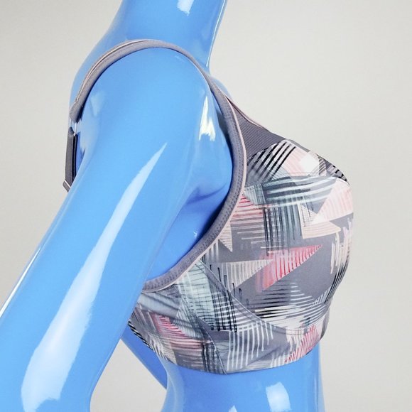 Panache Sports Bra 5021A 34FF 34 FF High Impact Full Support Underwire Abstract - Picture 4 of 6